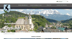 Desktop Screenshot of kitzbuehel.at