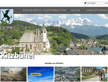 Tablet Screenshot of kitzbuehel.eu